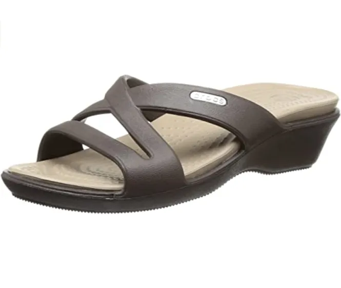 Crocs women's sandal with lift Patricia II 11661 espresso