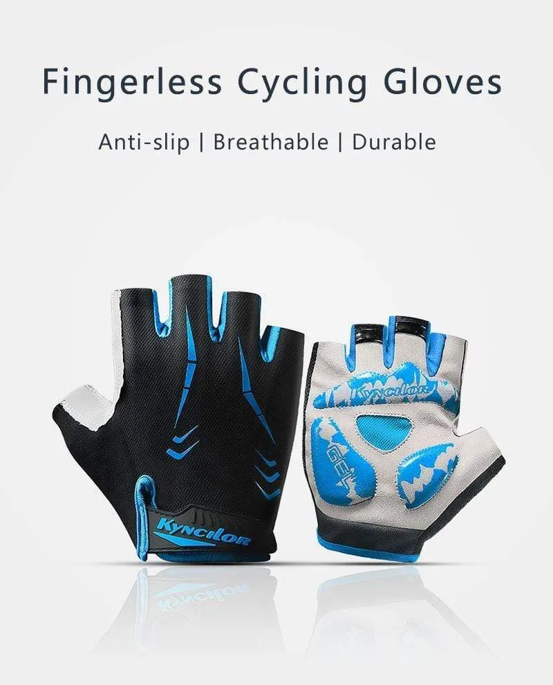 Cycling Gloves Fingerless Riding MTB Bike Bicycle Glove Thermal Warm Motorcycle Winter Autumn Women Men