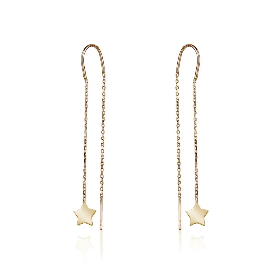 DANGLING STAR EARRING