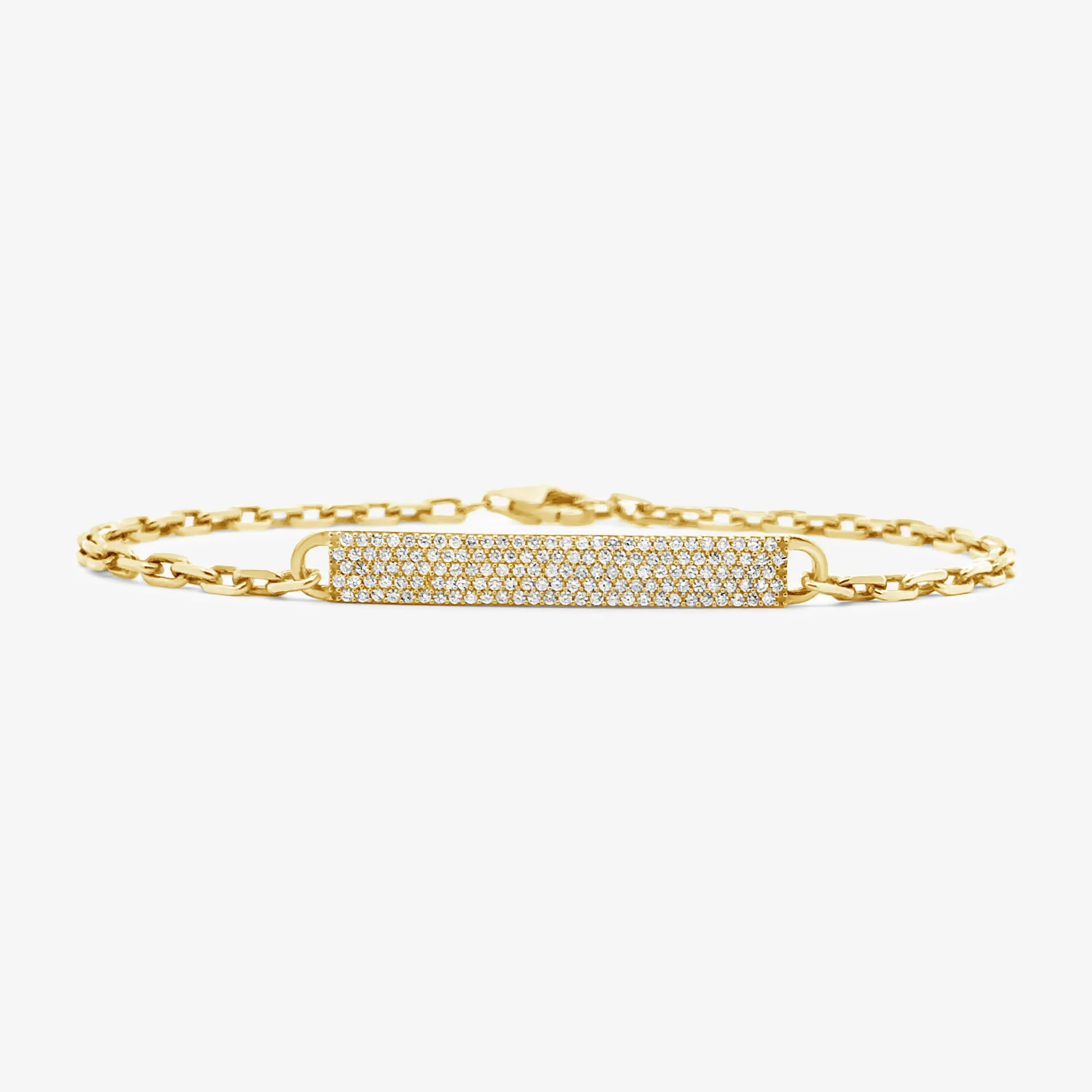 Diamond I.D. Style Bracelet