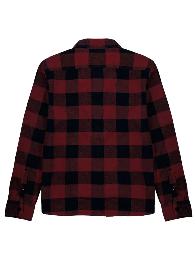 Dickies Unisex checked shirt New Sacramento DK0A4XDZMR maroon 