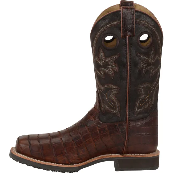 Double H Men's Wayne 12" Steel Toe Western Work Boot - Brown - DH5225