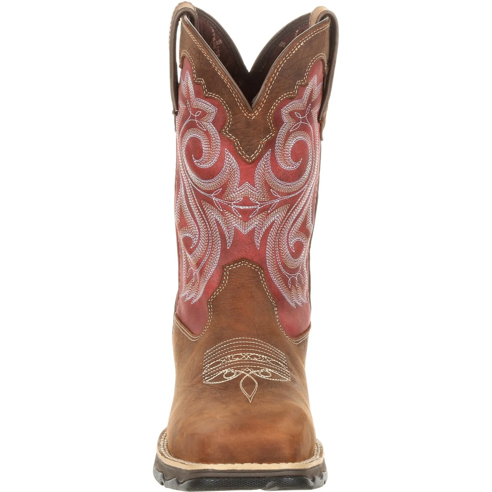 Durango Women's Lady Rebel 10" Comp Toe WP Western Work Boot - DRD0220