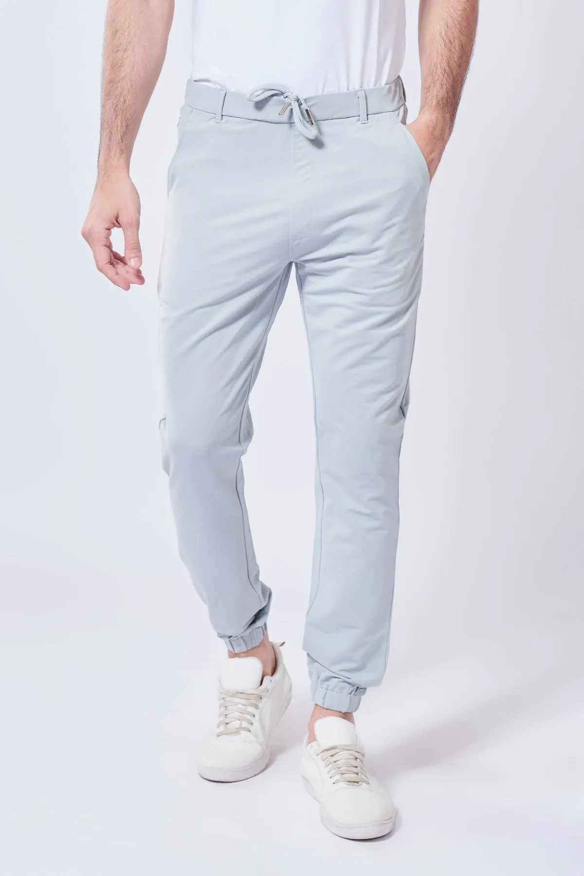 Easy Heather Grey Pant