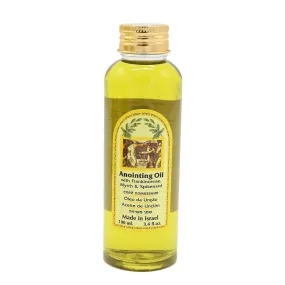 Ein Gedi Frankincense Myrrh and Spikenard Anointing Oil 100 ml - 3.4 fl.oz From Holyland