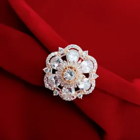 Elegance Enshrined Rose Gold Ring