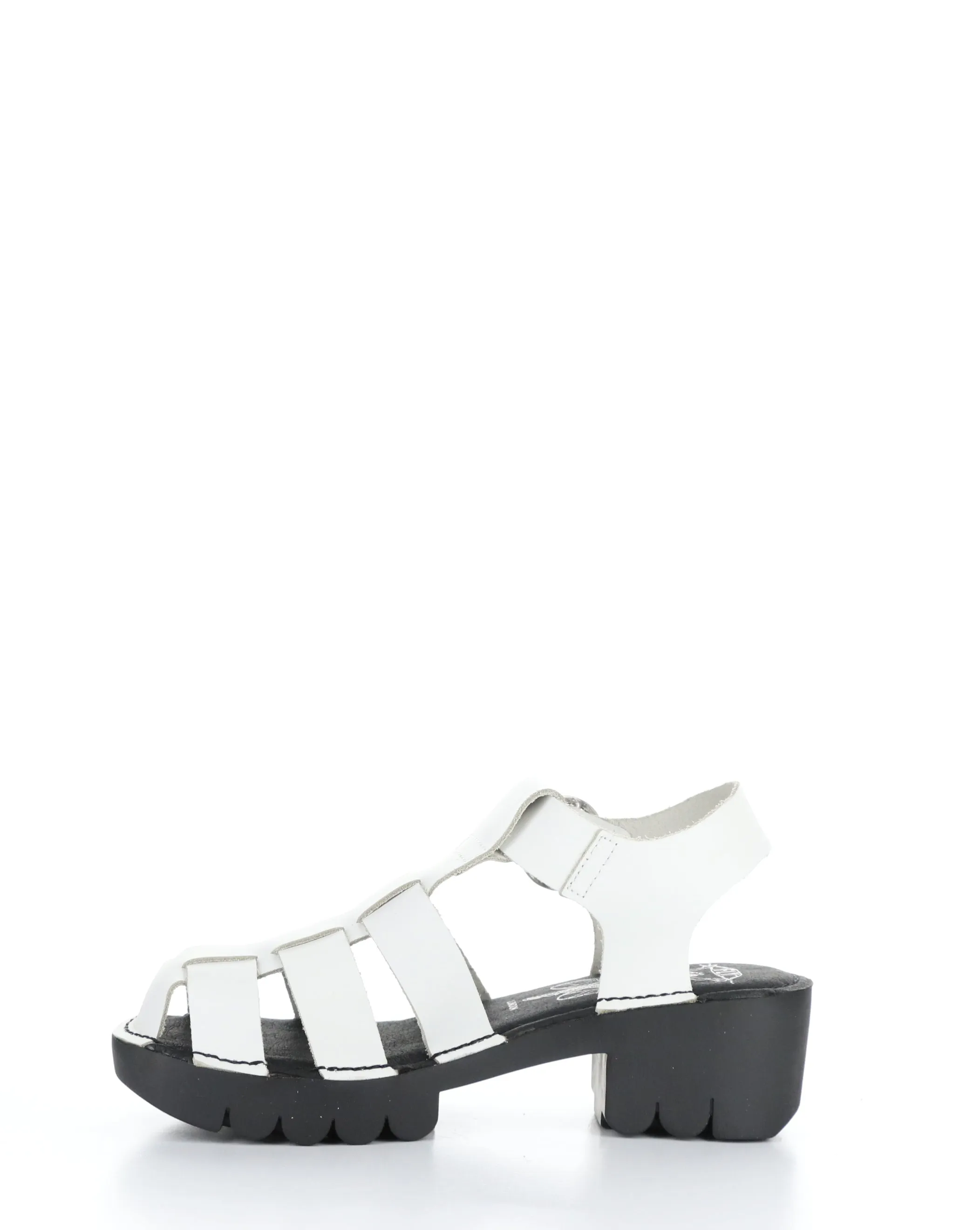 EMME511FLY 009 OFF WHITE Round Toe Sandals