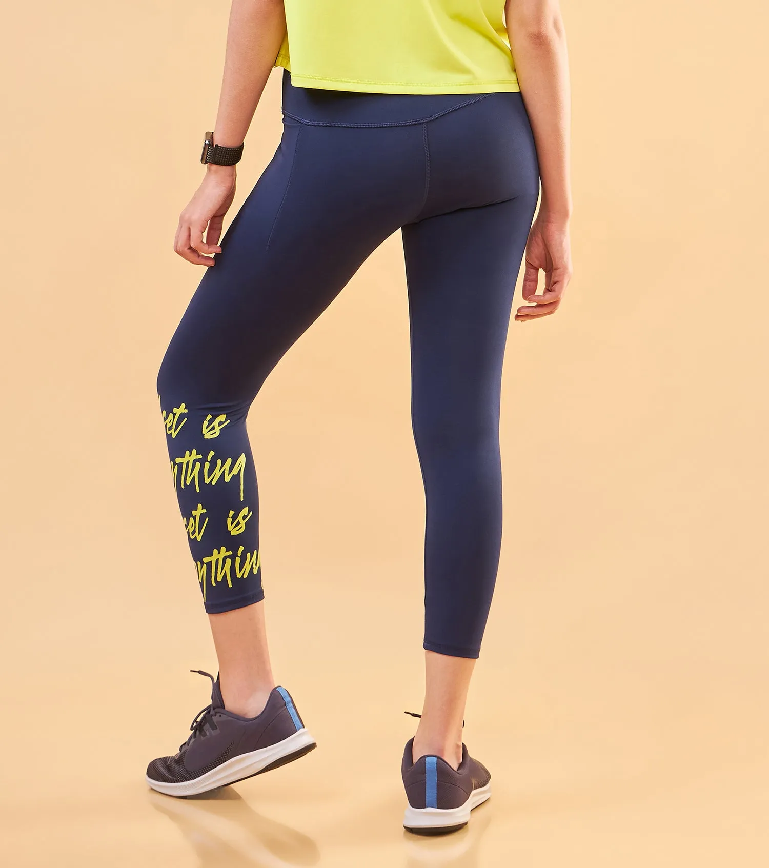 Enamor A606 Calm Legging - Dry Fit High Waist Basic Workout Leggings for Active Comfort