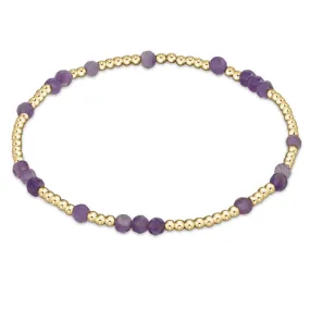 ENewton Hope Unwritten Amethyst Gemstone Bracelet