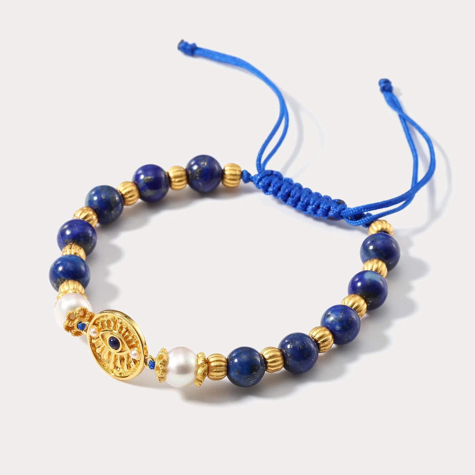 Evil Eye Seed Beads Bracelet