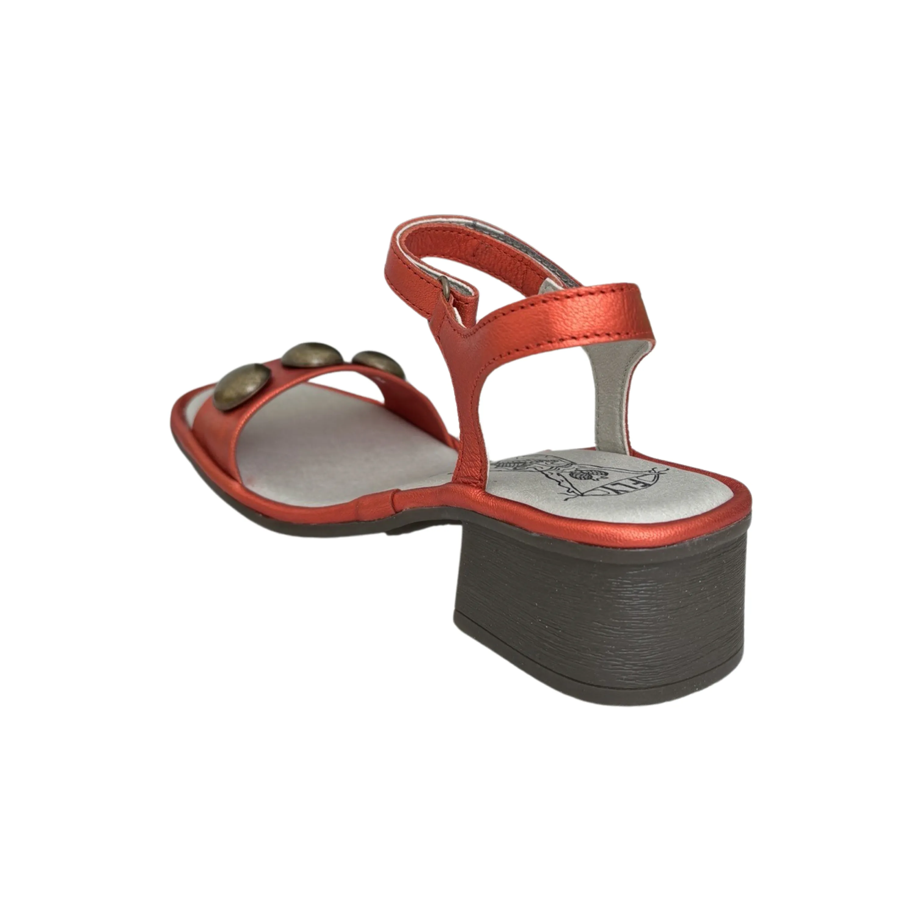 Exie487 Red Sandal