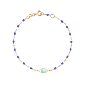 Eye Classic Gigi Bleuet bracelet, Rose Gold, 6.7"