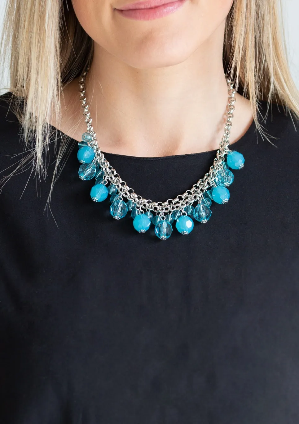  Fiesta Fabulous Blue Necklace Set