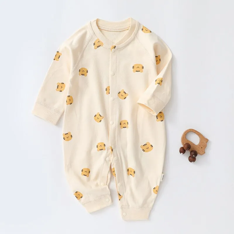 Fun and Cozy Cartoon Bear Romper