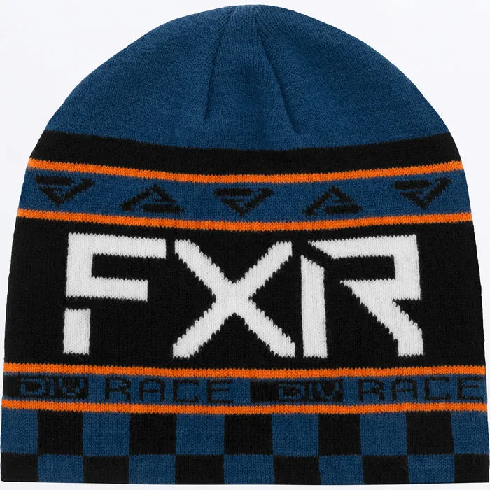 FXR Race Division Beanie Dark Steel/Orange