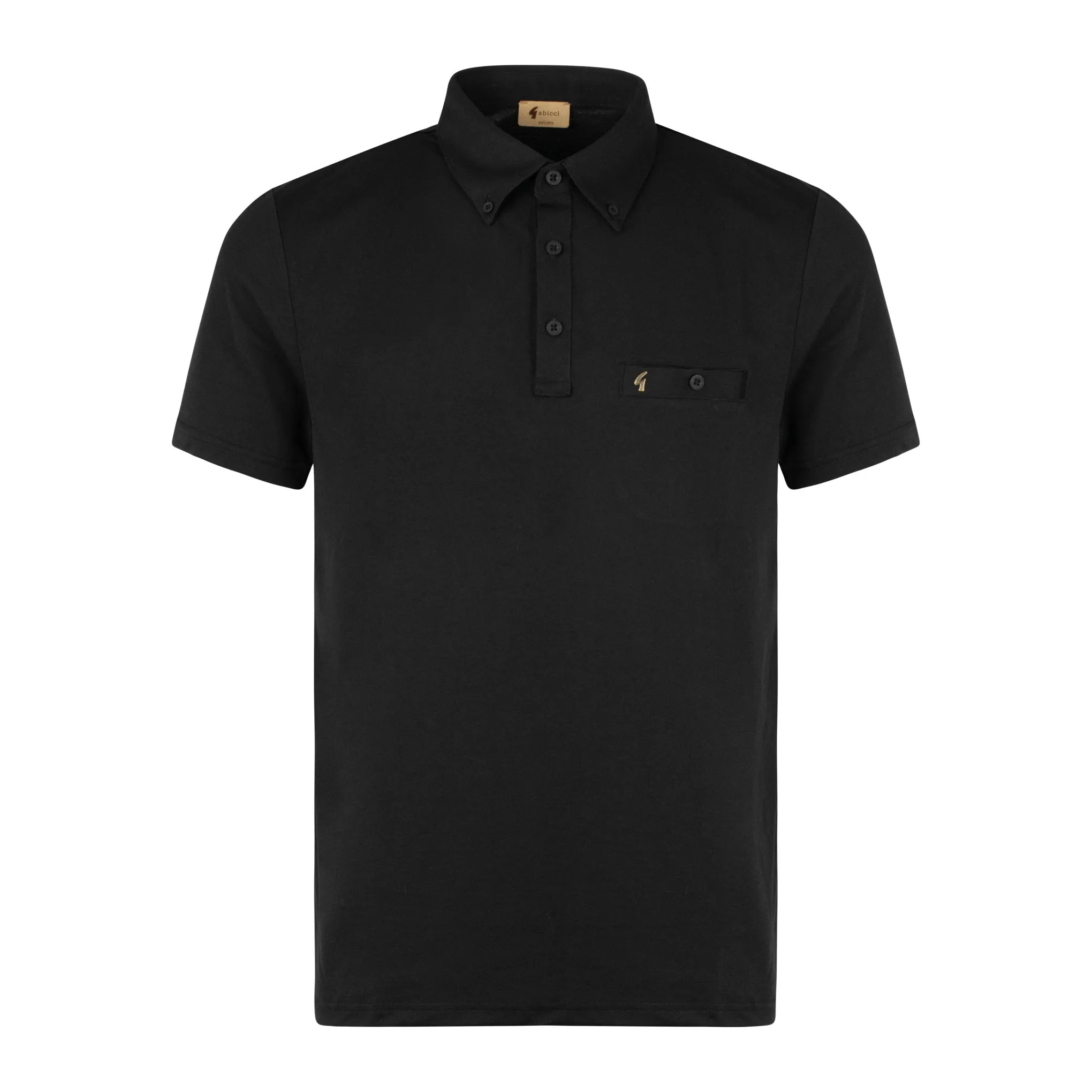 Gabicci Vintage Ladro Polo Shirt Black