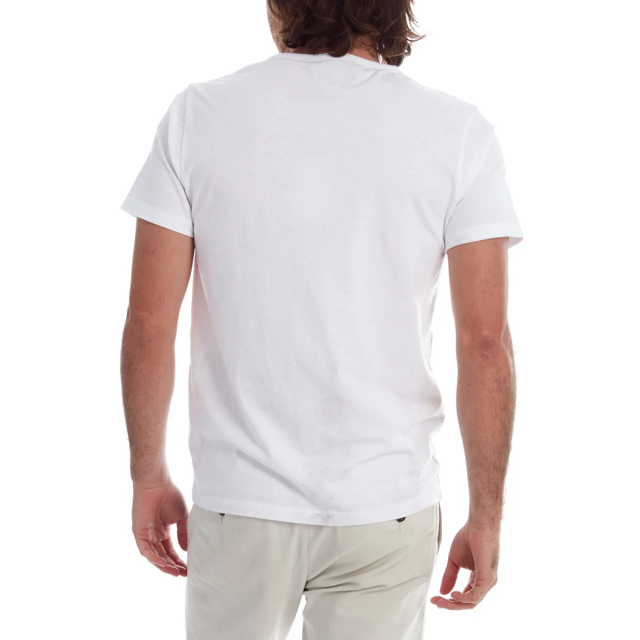 Gavin Garment Dyed Tee White