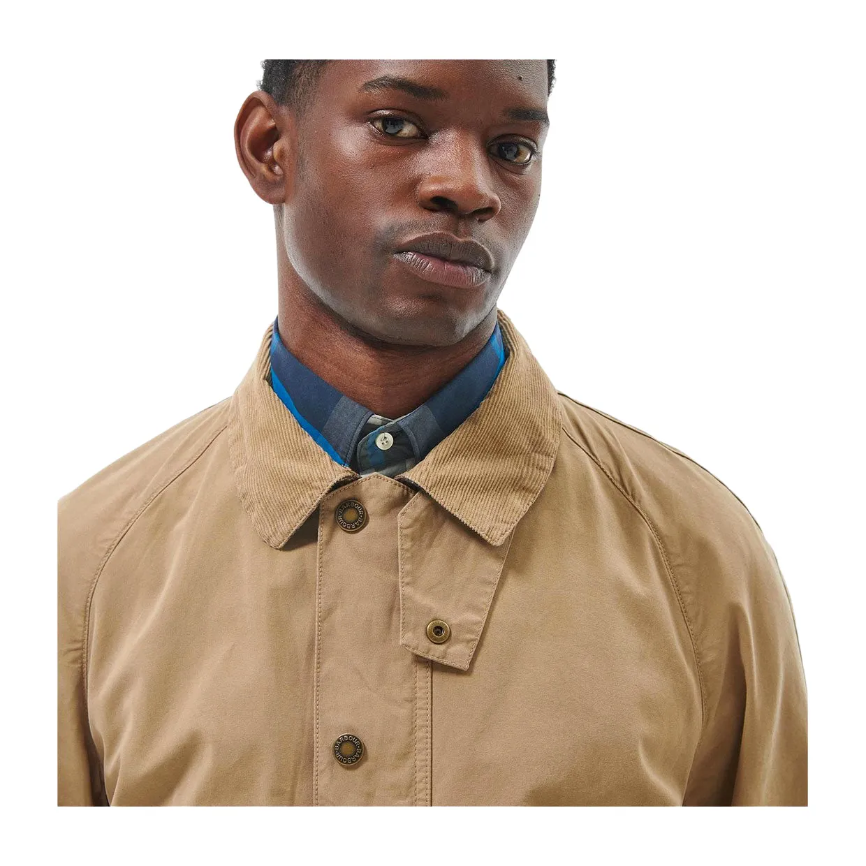 Giubbino Uomo Barbour Ashby Casual Beige