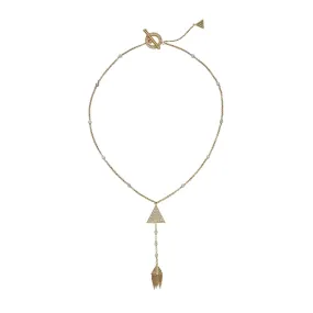 Golden Tassel Necklace