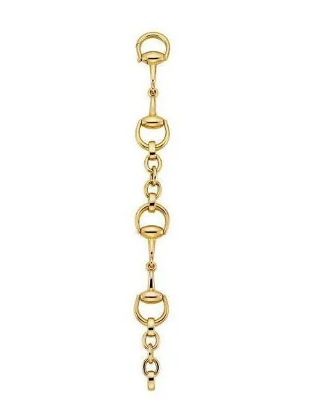 Gucci 18K Yellow Gold Horsebit Bracelet