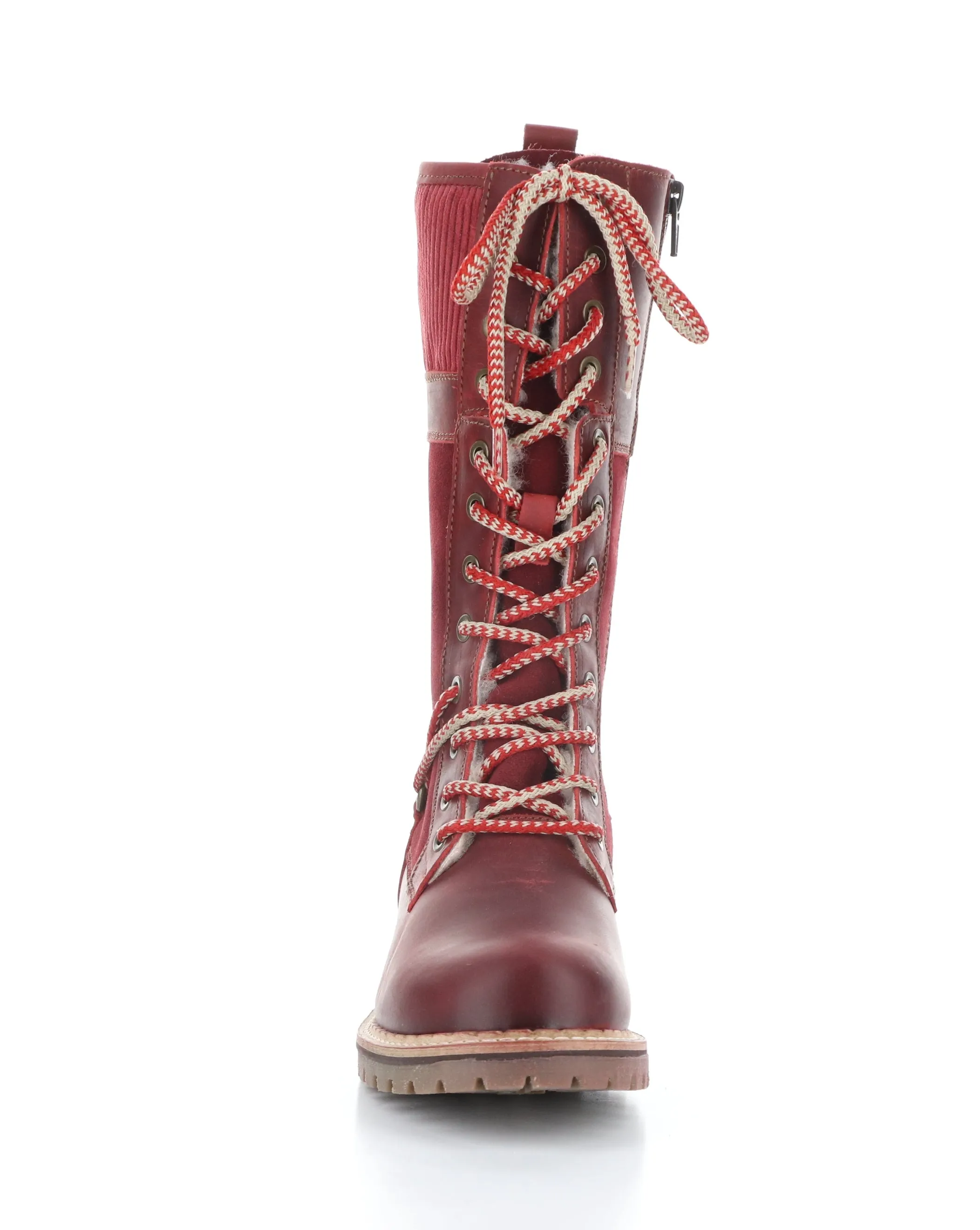 HALLOWED RED/SANGRIA/BORDO Round Toe Boots