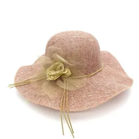 Hat Drag Linen (Light Brown)