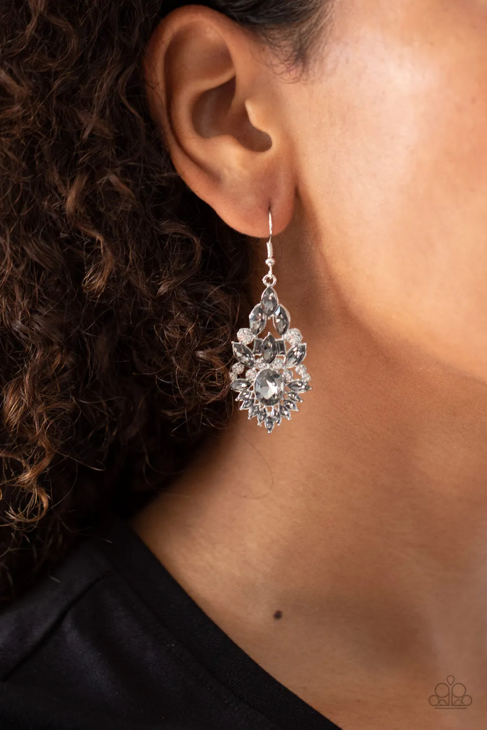 Ice Castle Couture - Silver Earring