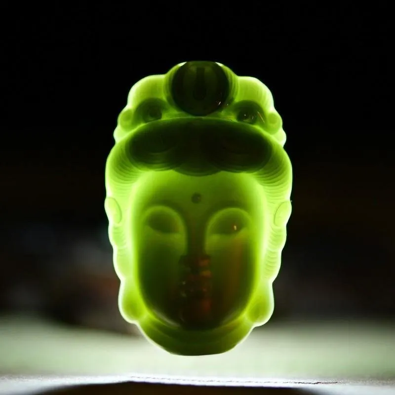 Jade Guanyin Pendant