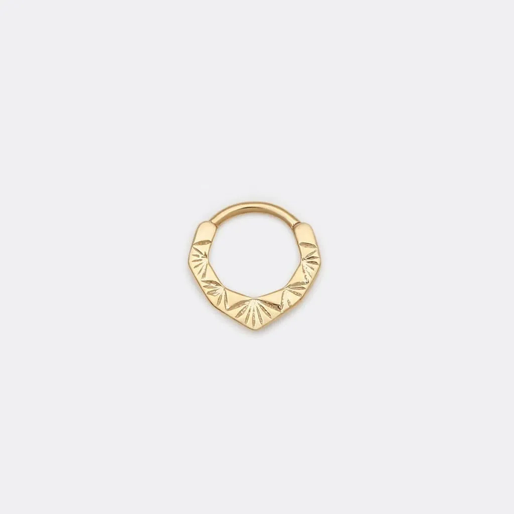 Janus - 14K SOLID YELLOW GOLD