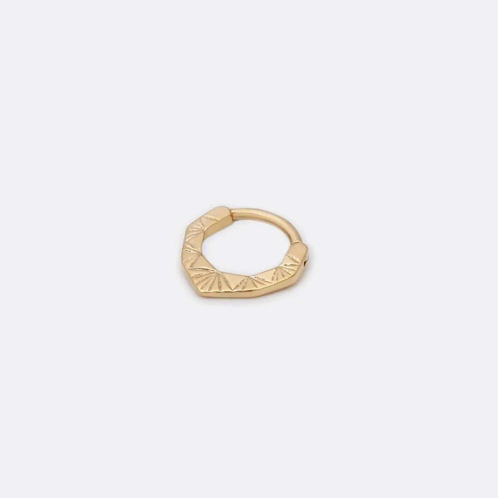 Janus - 14K SOLID YELLOW GOLD