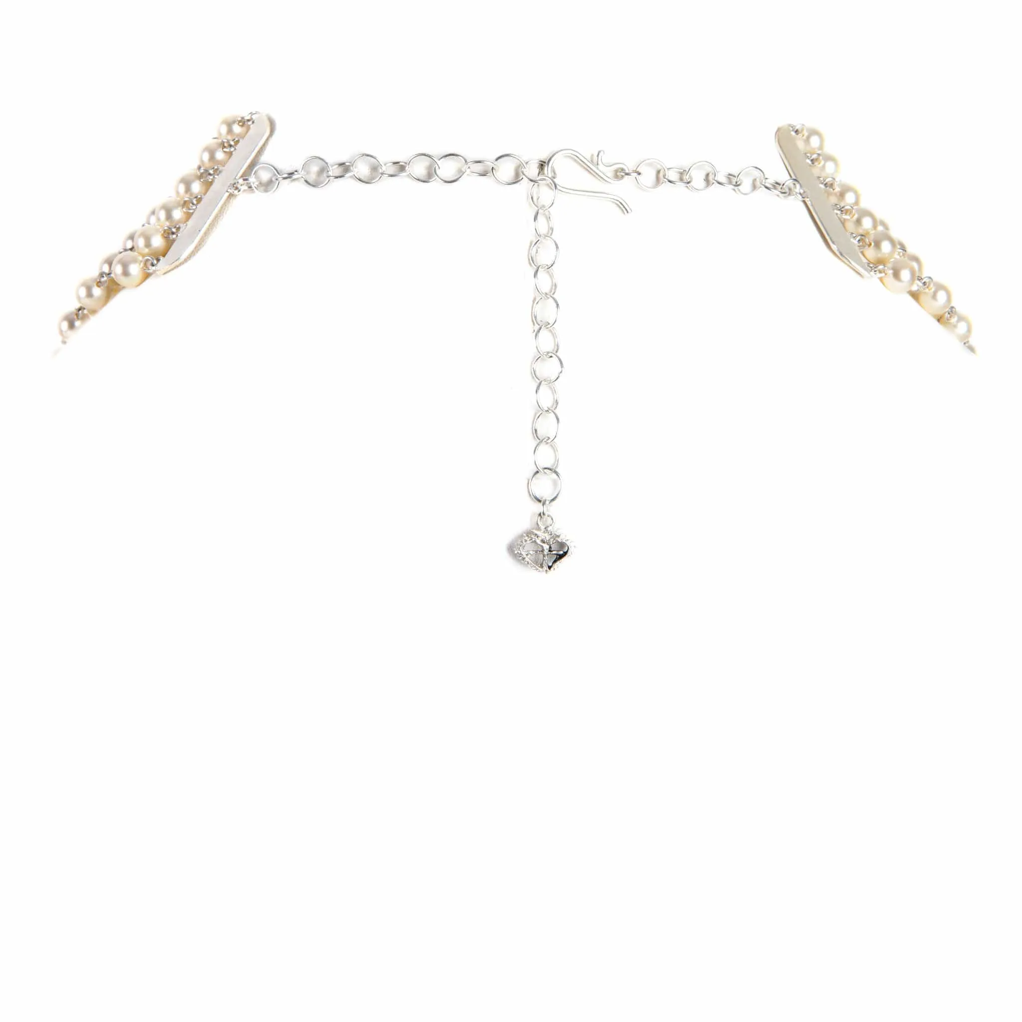 La Queen Collar - Cream Pearl