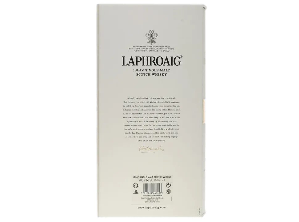 Laphroaig The Ian Hunter Series #3 33 years