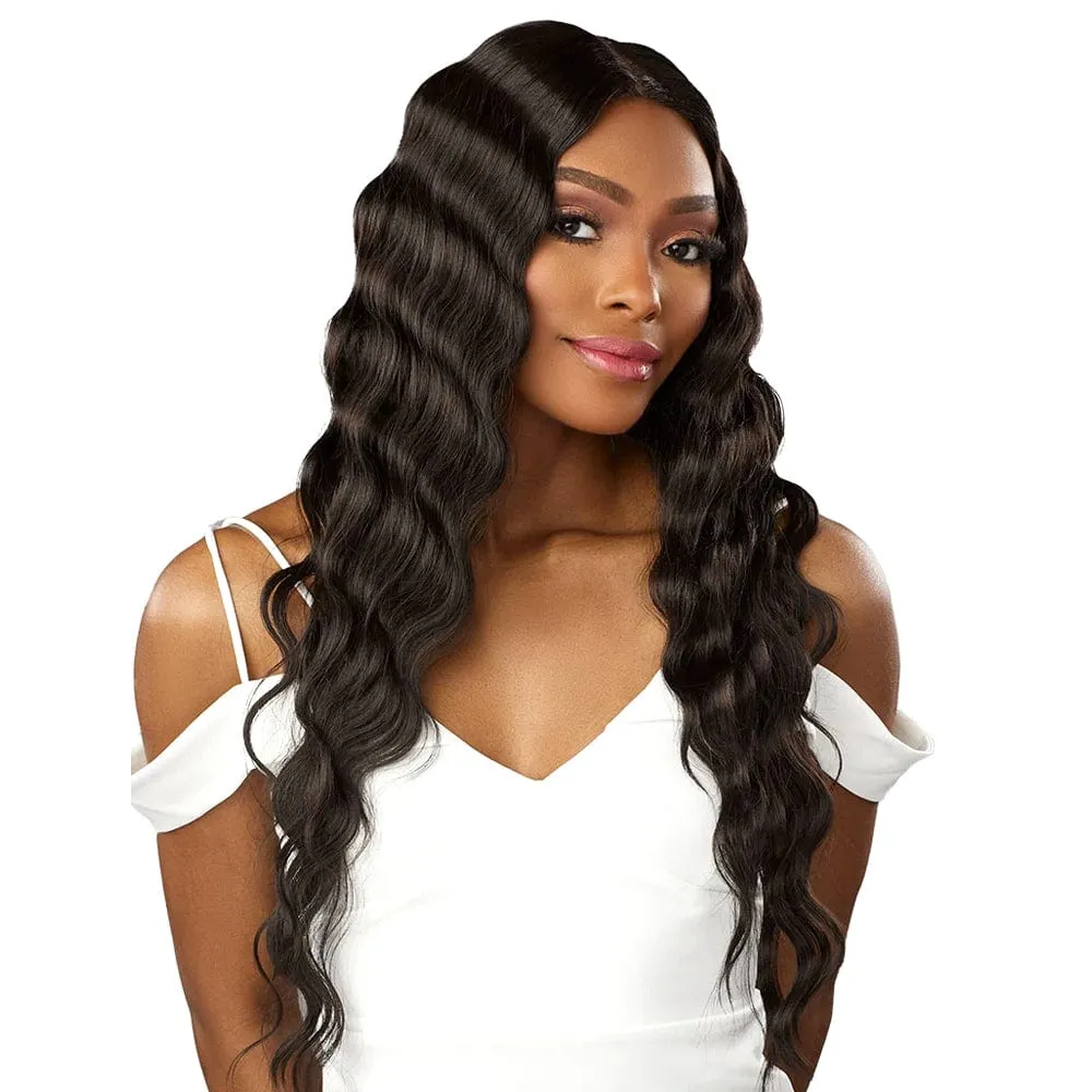 LOOSE CRIMP 28 | Sensationnel Butta Lace Human Hair Blend HD Lace Front Wig