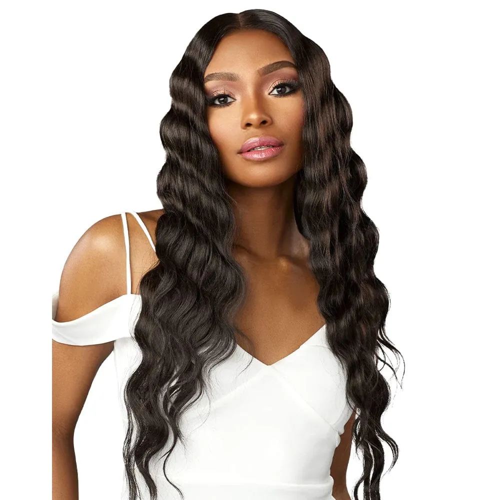 LOOSE CRIMP 28 | Sensationnel Butta Lace Human Hair Blend HD Lace Front Wig