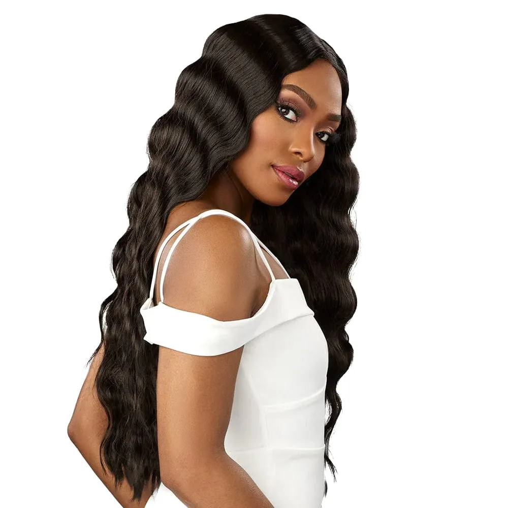 LOOSE CRIMP 28 | Sensationnel Butta Lace Human Hair Blend HD Lace Front Wig