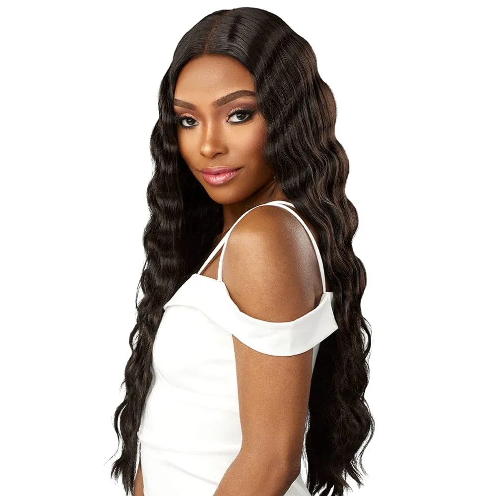 LOOSE CRIMP 28 | Sensationnel Butta Lace Human Hair Blend HD Lace Front Wig