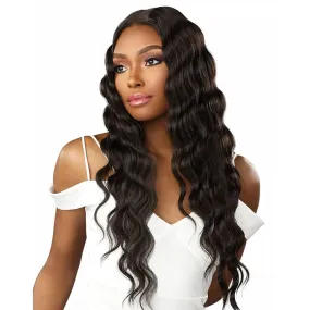 LOOSE CRIMP 28 | Sensationnel Butta Lace Human Hair Blend HD Lace Front Wig