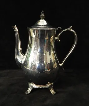 L.S. Co. Silver Plate Coffee Server - Very Good Vintage Condition