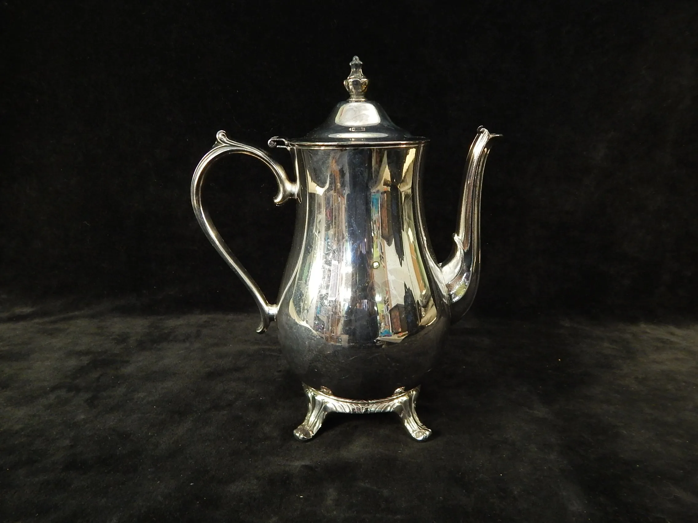 L.S. Co. Silver Plate Coffee Server - Very Good Vintage Condition