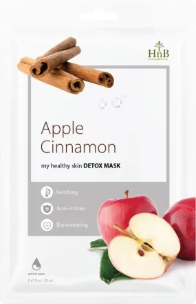 Mascarilla facial HNB APPLE CINNAMON DETOX MASK