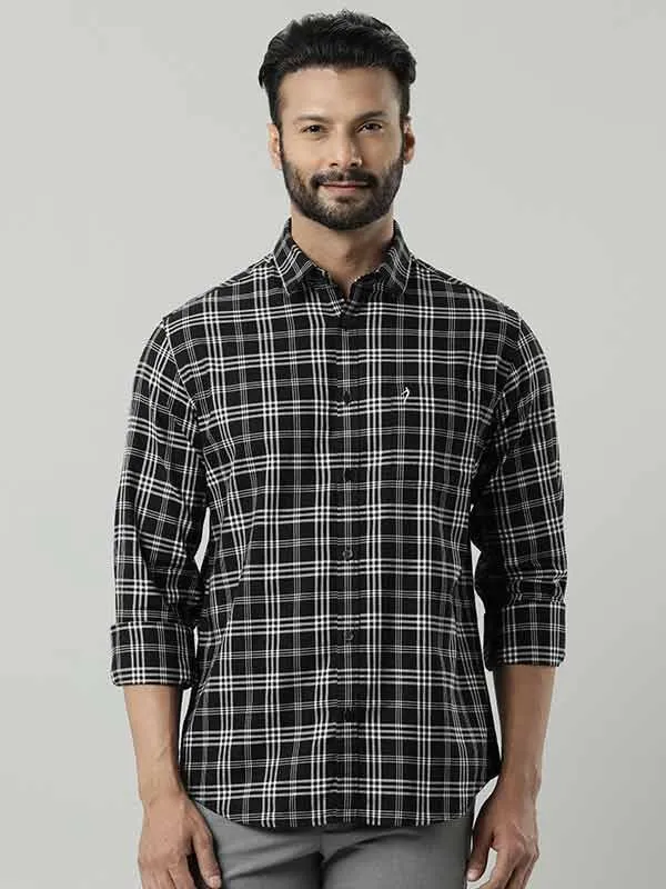 Men Checked Full Sleeve Cotton Shirt