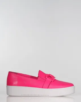 Minx Devoted Neon Pink Milled Casual