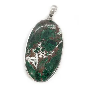 Montie Chrysocolla Statement Pendant - A