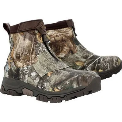 Muck Men's Realtree Edge WP Apex Mid Zip Ankle Boot -Realtree- MAXZMEG