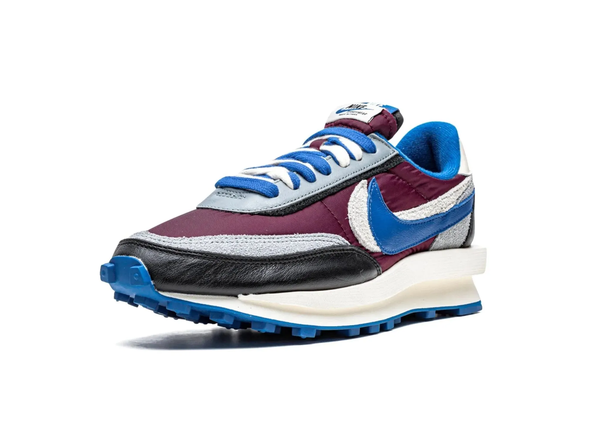 Nike LD Waffle X Sacai X UNDERCOVER "Night Maroon Team Royal"