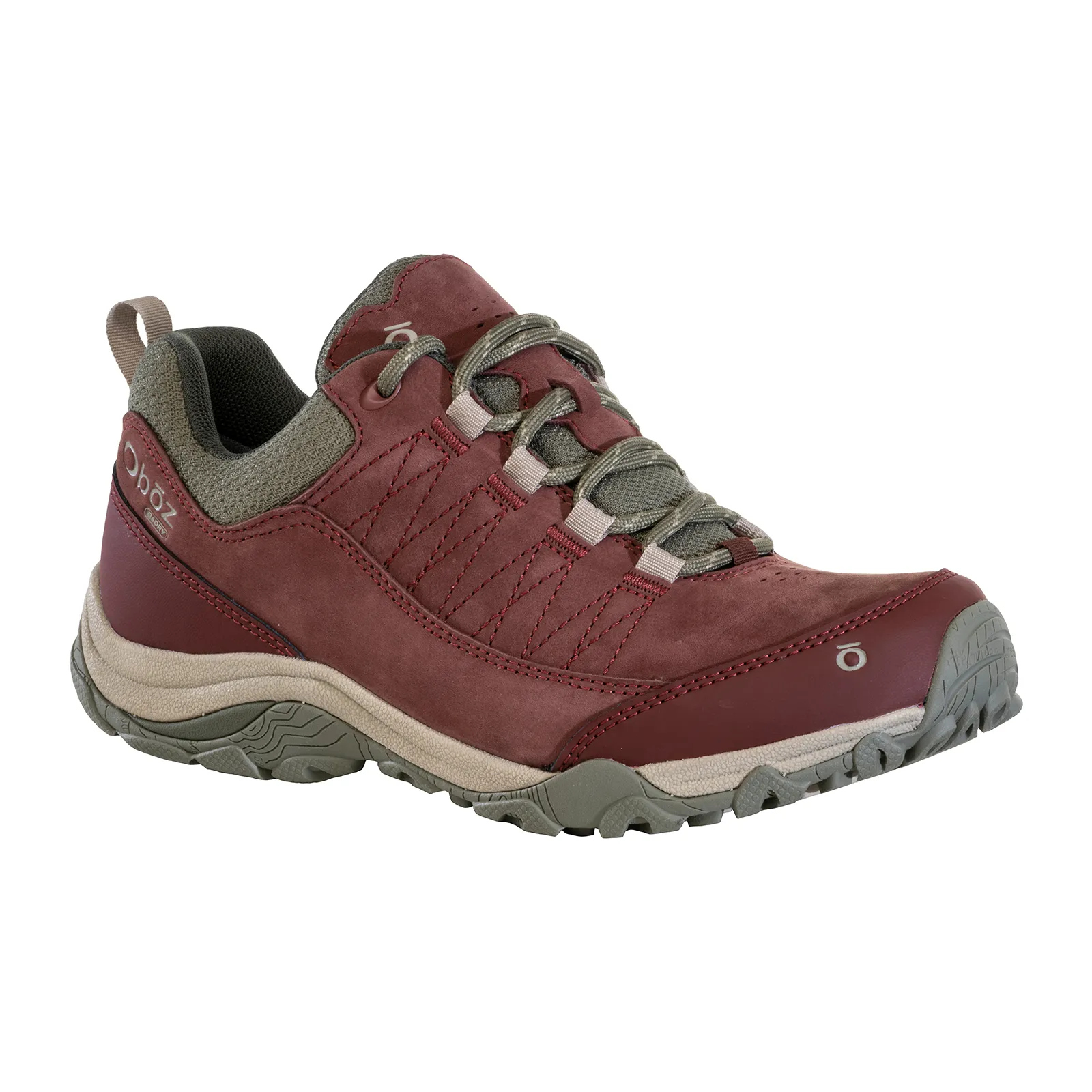 Oboz Ousel Low B-DRY Hiking Shoe (Women) - Port