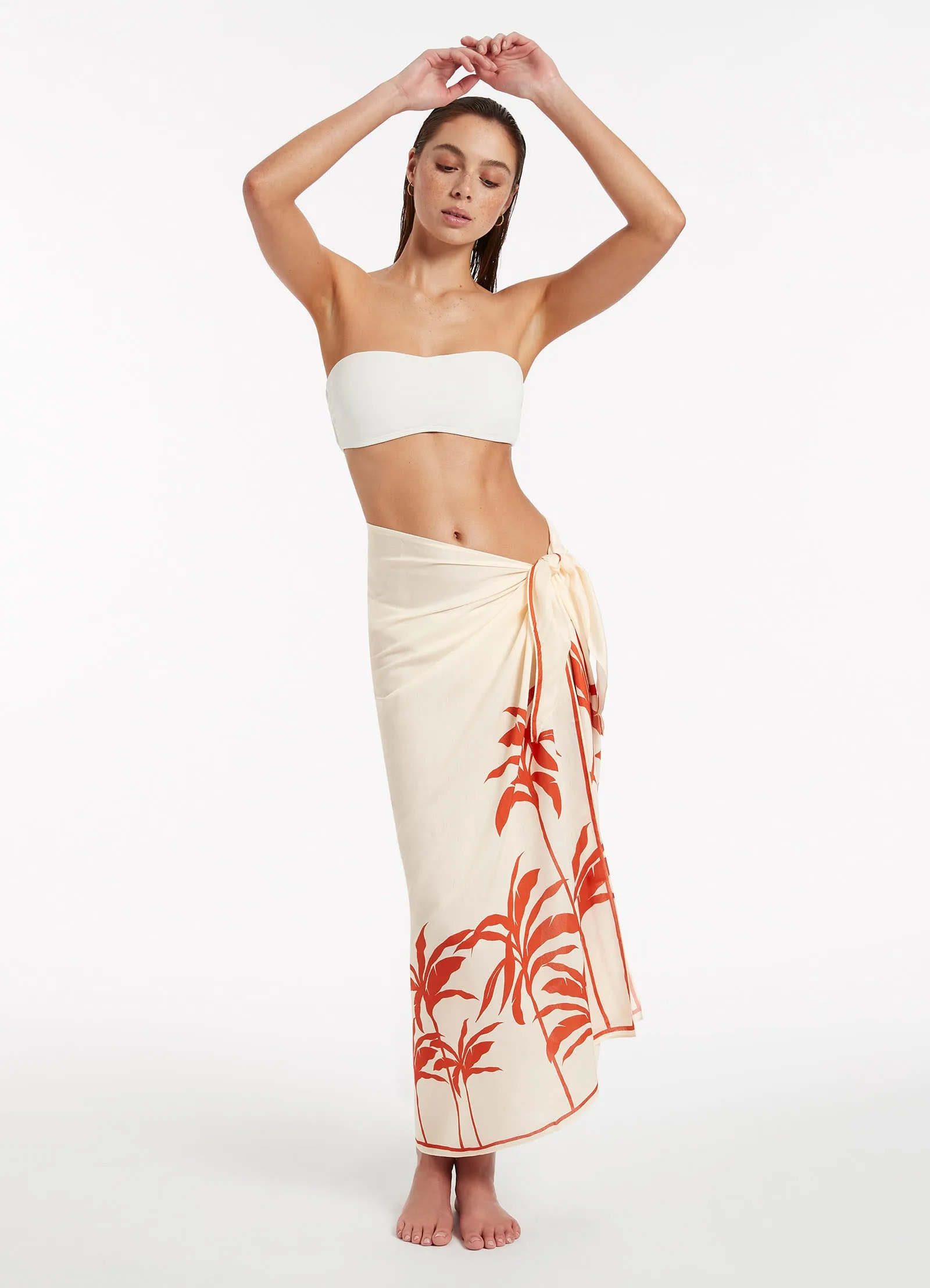 Palme Sarong - Cherry