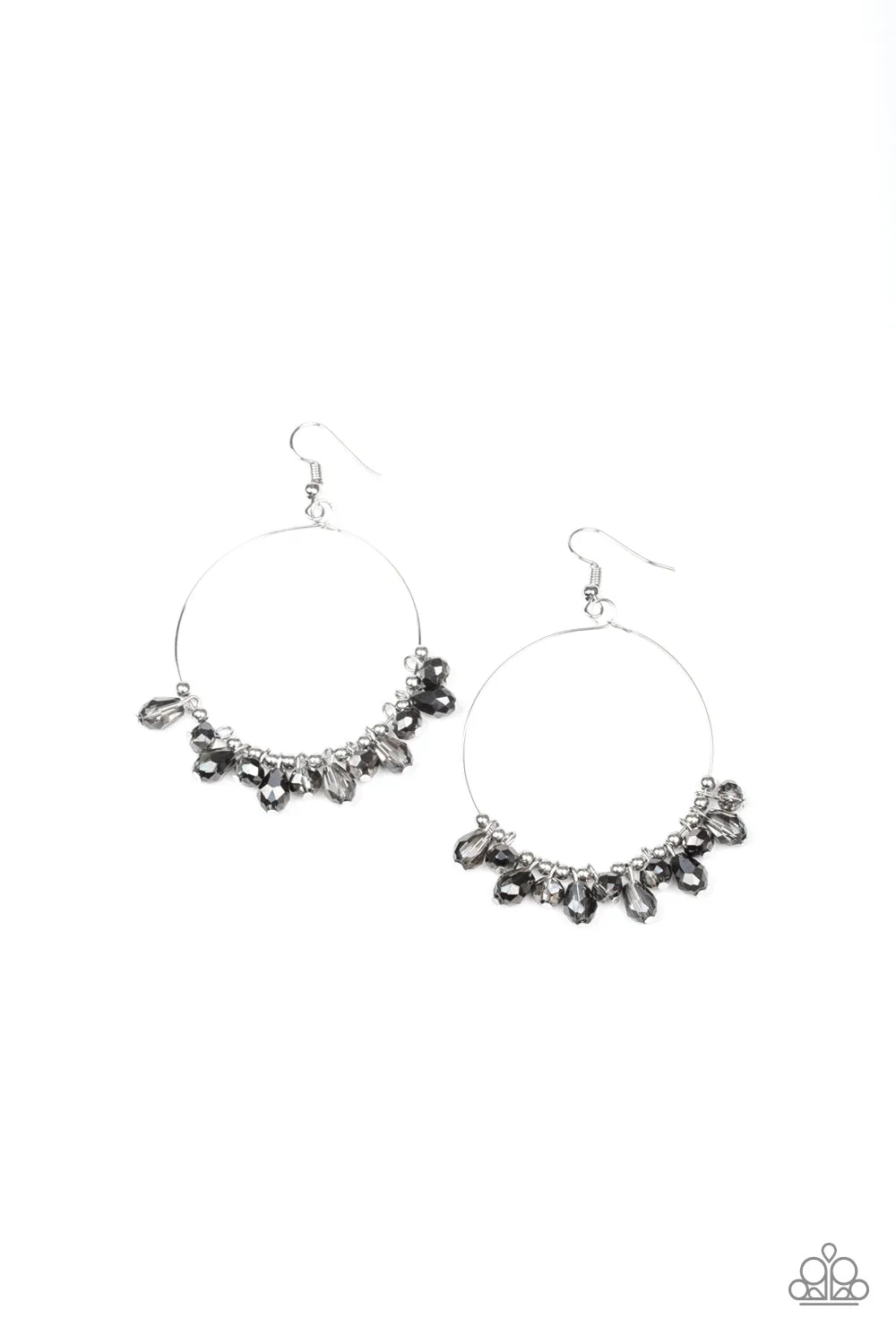 Paparazzi Crystal Collaboration Silver Earrings