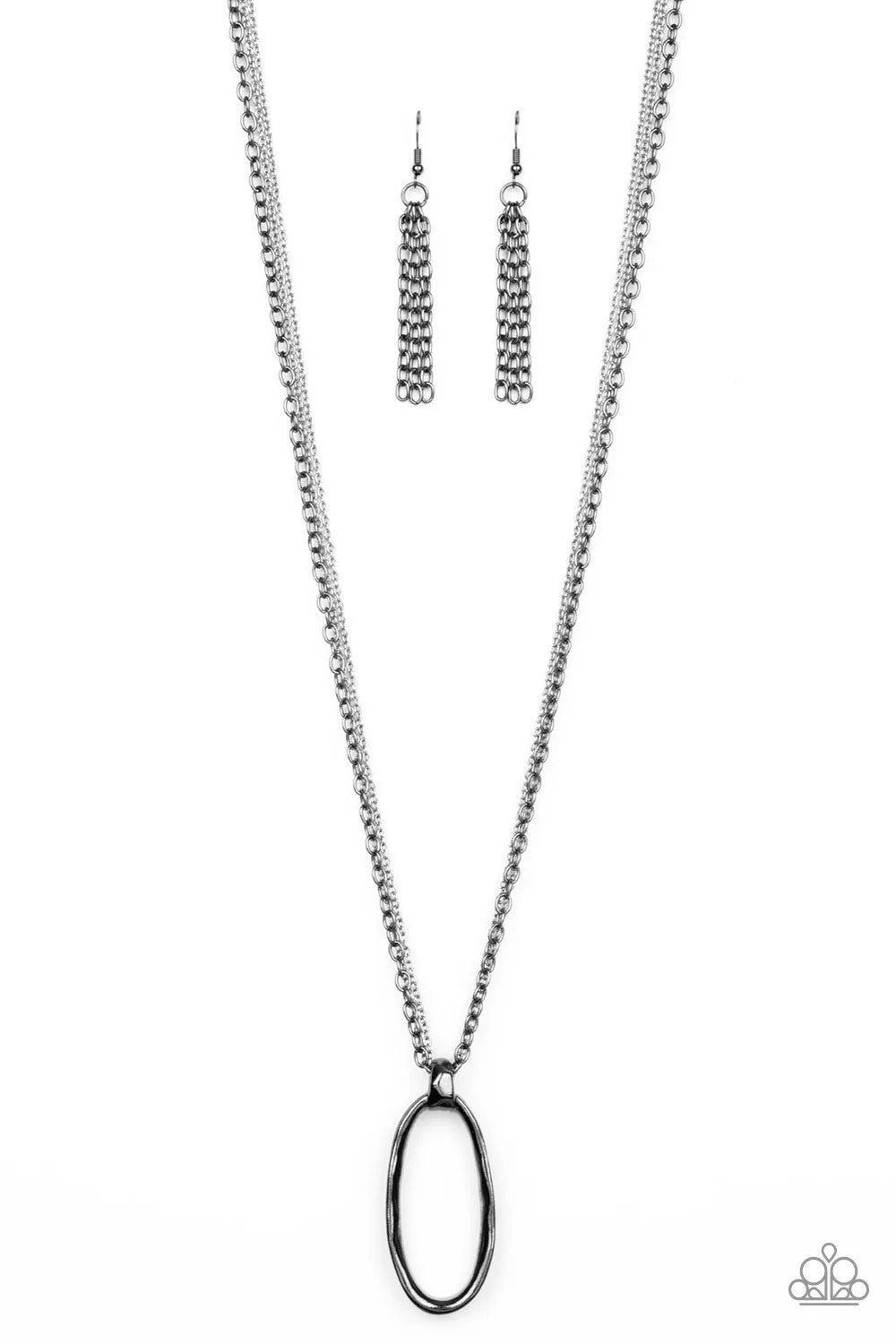 Paparazzi Industrial Confidence Multi Necklace Set