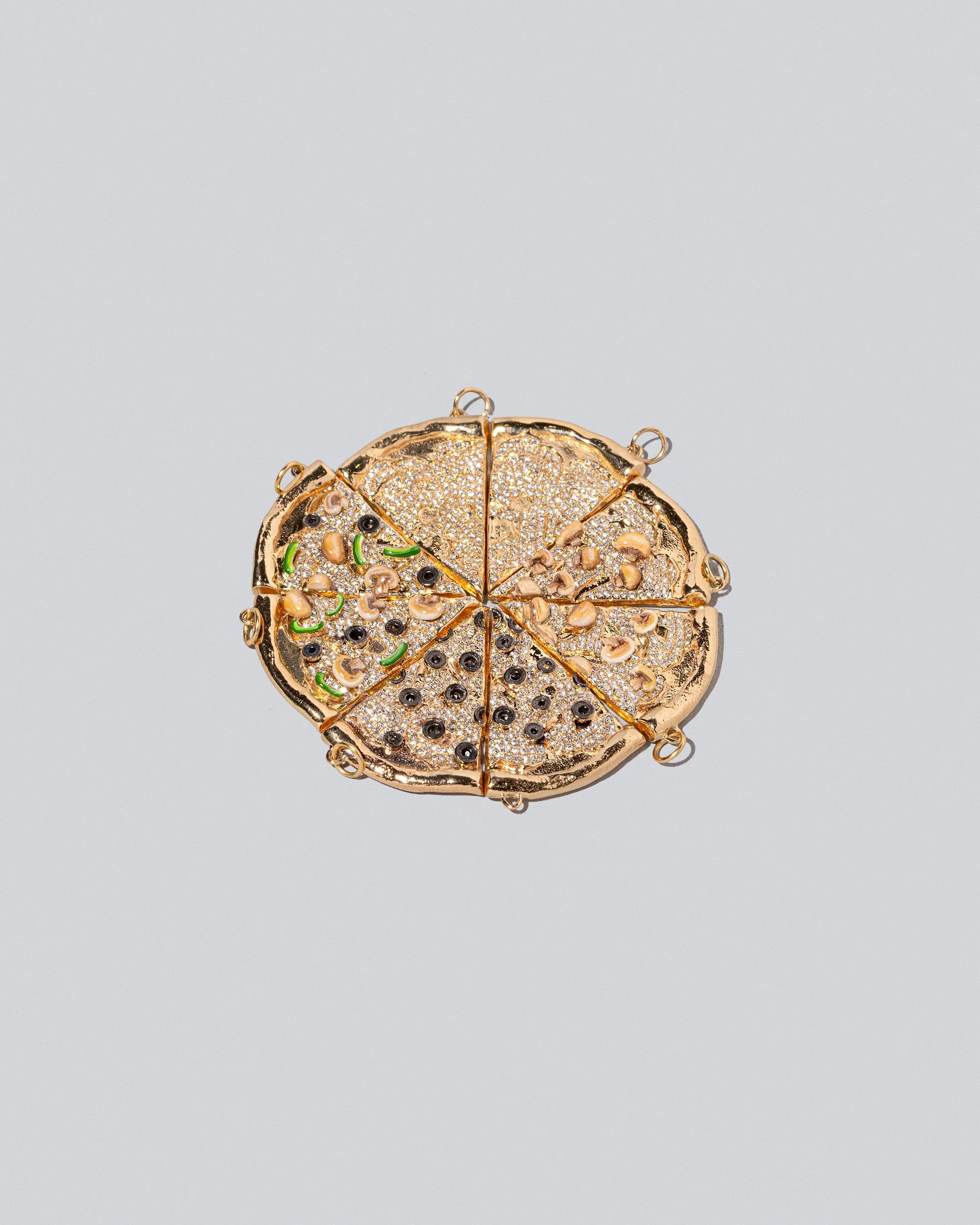 Pizza Charm - Olive